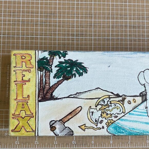 "The White Rabbit Quits" Original Artwork - Picture 3 of 4